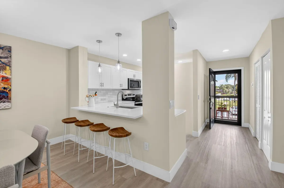 Foyer at 17 Stratford Drive D, Boynton Beach