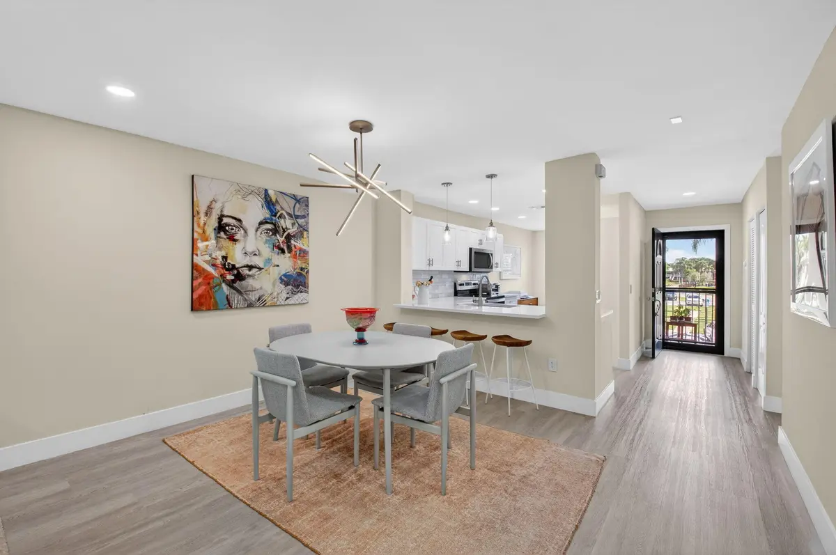 Dining Room at 17 Stratford Drive D, Boynton Beach