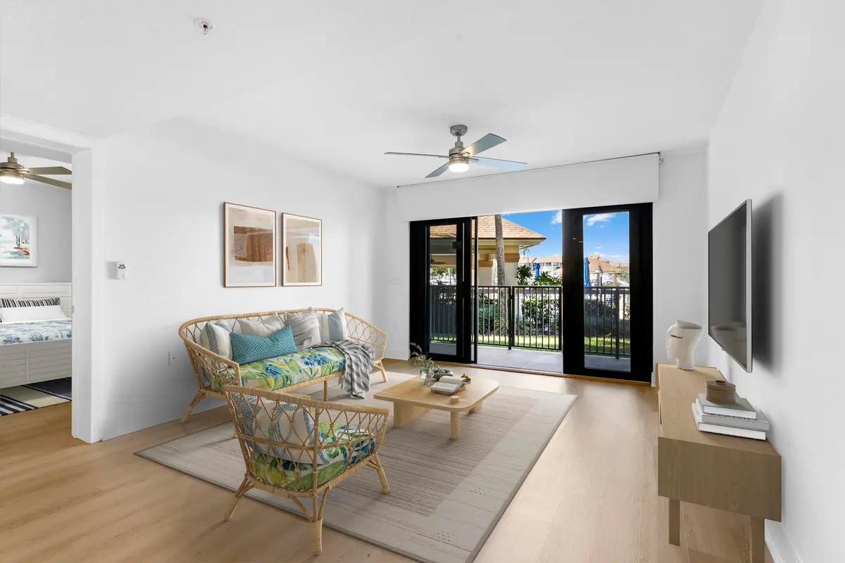 Living Room at 601 SEAFARER Circle 101, Jupiter