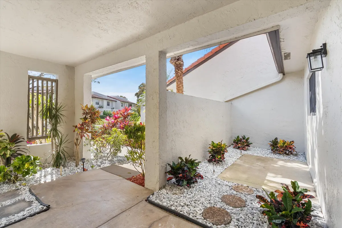 Front Entry Area at 9207 Pecky Cypress Lane 9b, Boca Raton