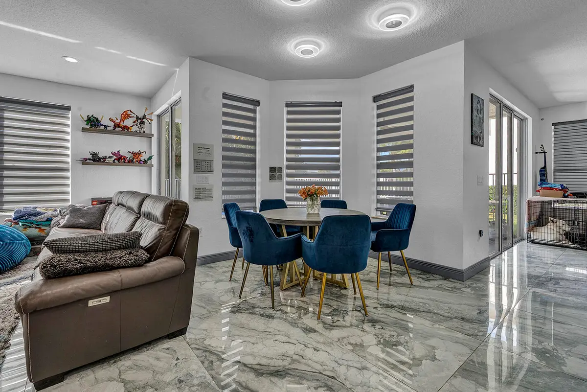 Dining Area at 15643 Messina Isle Court, Delray Beach