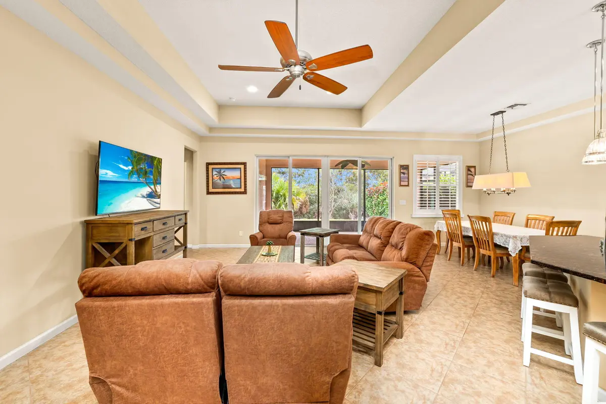 Great room at 1652 NW Old Oak Terrace, Jensen Beach