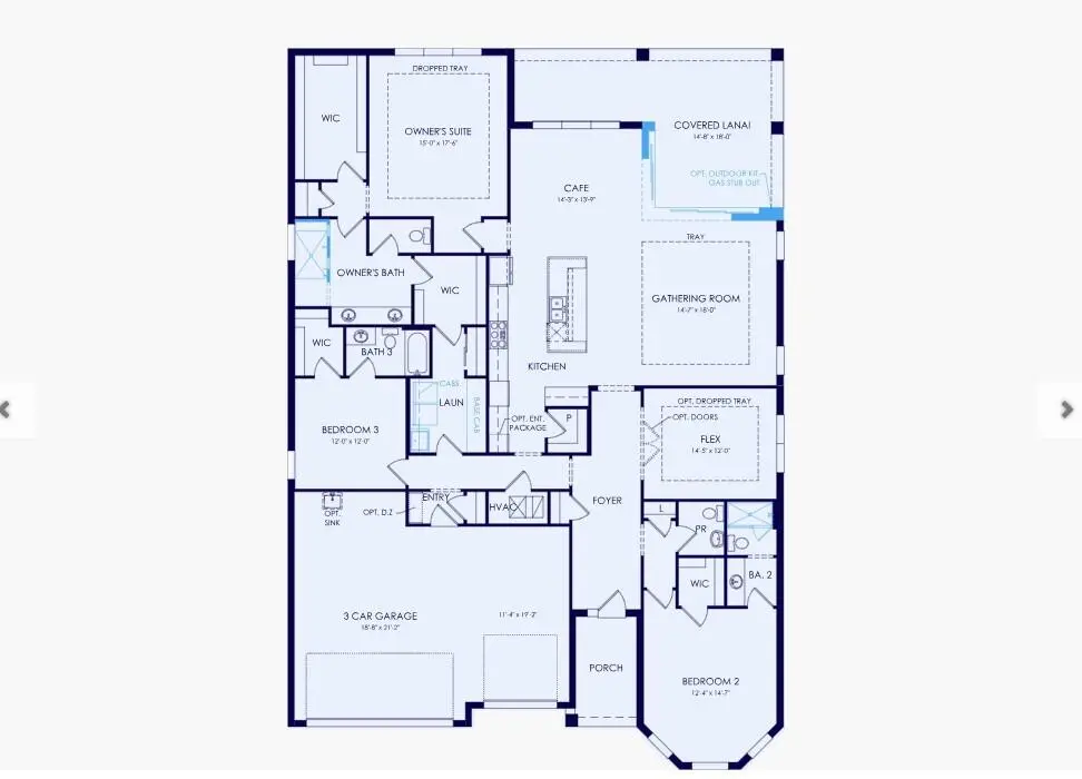 20 Floorplan at 12887 Springer Circle Renown 20, Palm Beach Gardens
