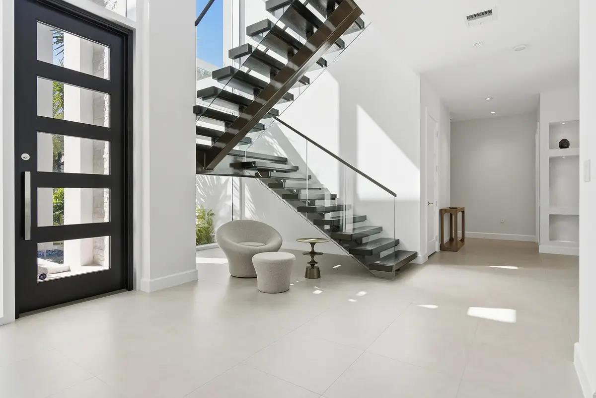 Welcoming Grand Foyer at 125 Churchill Road, West Palm Beach