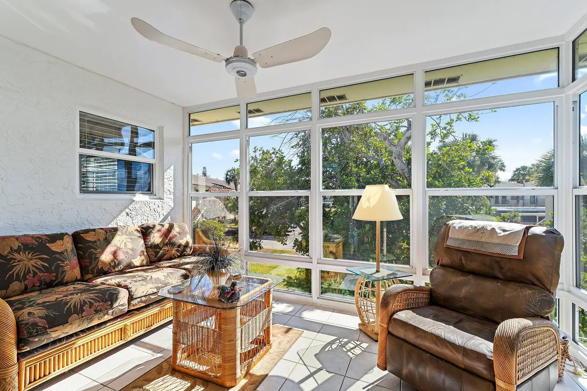 Sun Room Off of Living Room at 2950 SE Ocean Blvd. 135-8, Stuart