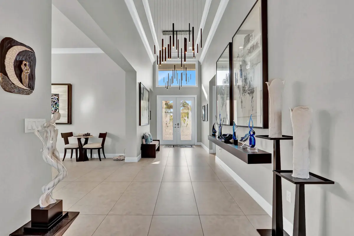 Entry Hallway at 12752 Veneto Springs Drive, Boynton Beach