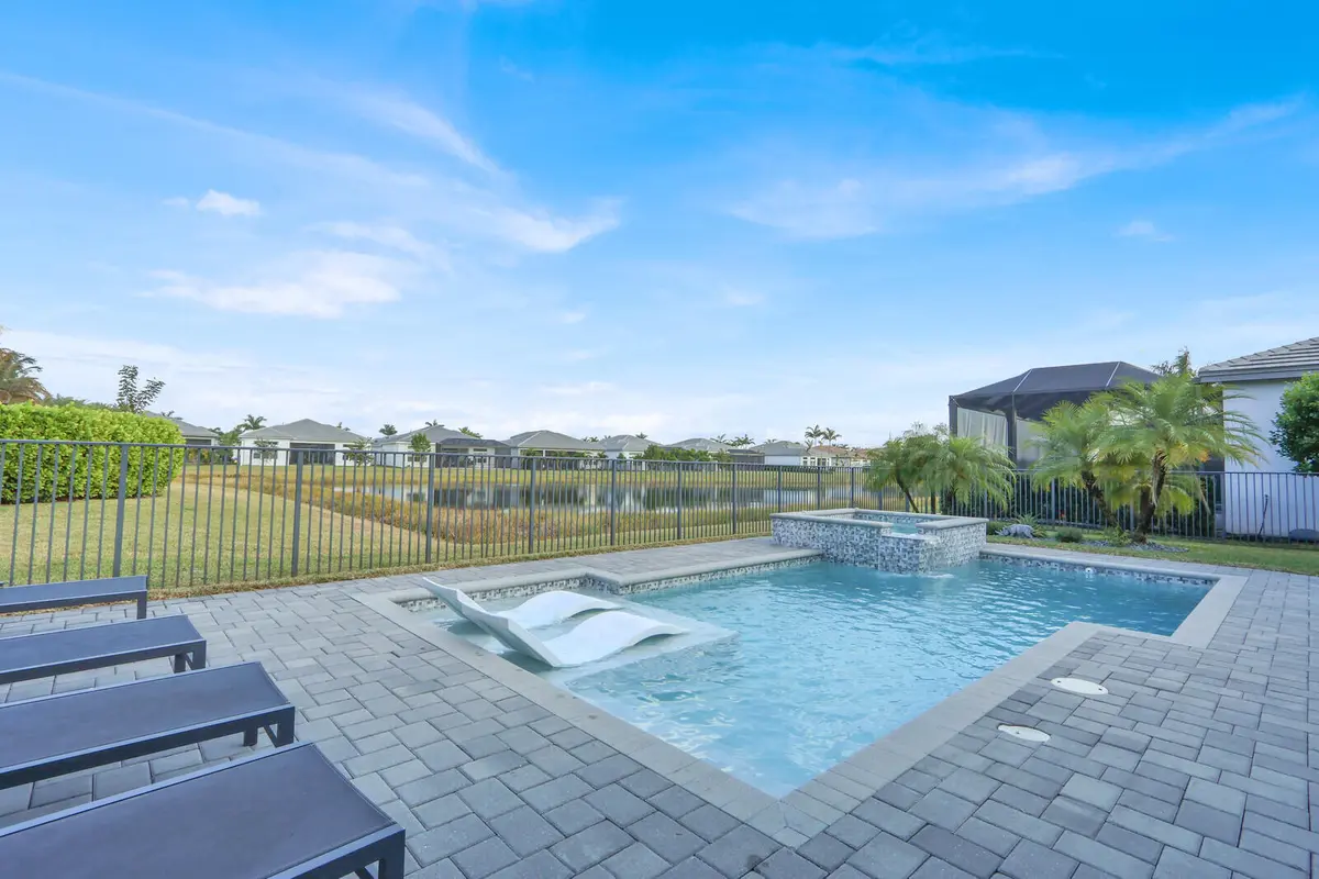 Backyard at 12752 Veneto Springs Drive, Boynton Beach