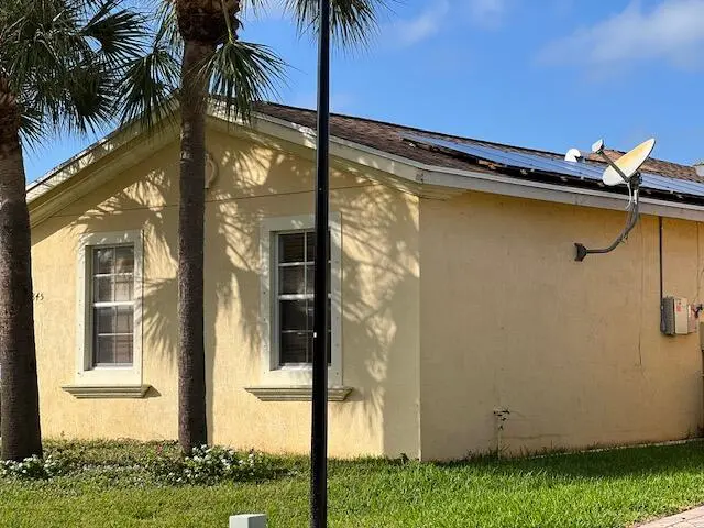 Solar Panel at 5845 Gypsum Place, West Palm Beach