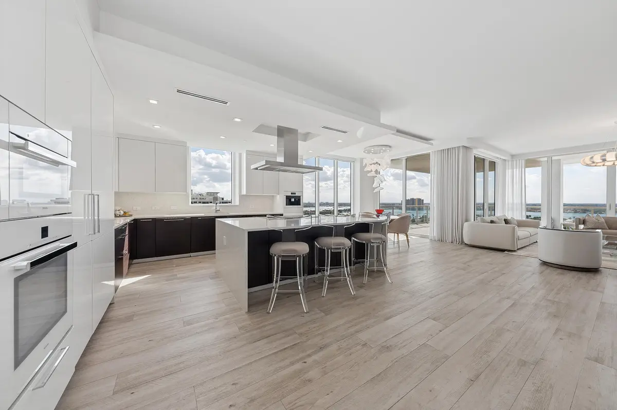 Kitchen at 3730 N Ocean Drive 17-D, Singer Island