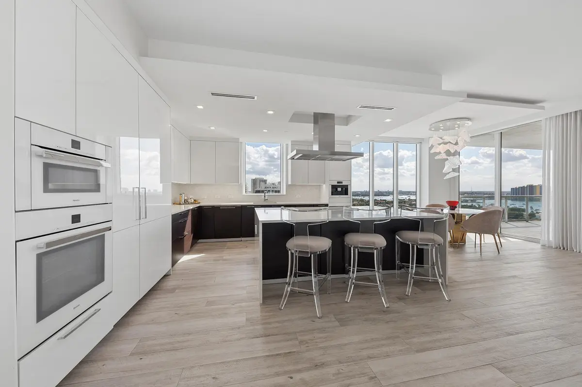 Kitchen at 3730 N Ocean Drive 17-D, Singer Island
