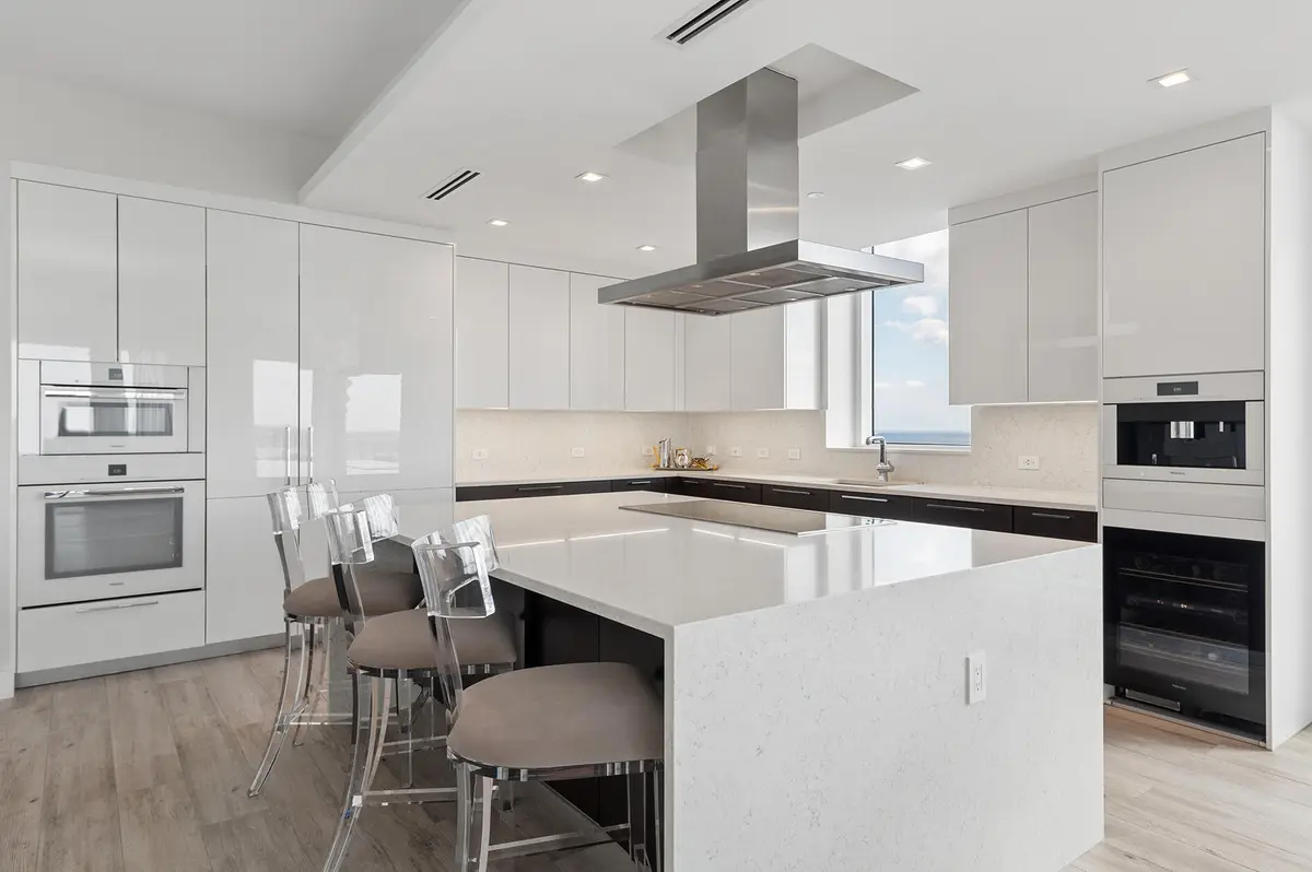 Kitchen at 3730 N Ocean Drive 17-D, Singer Island