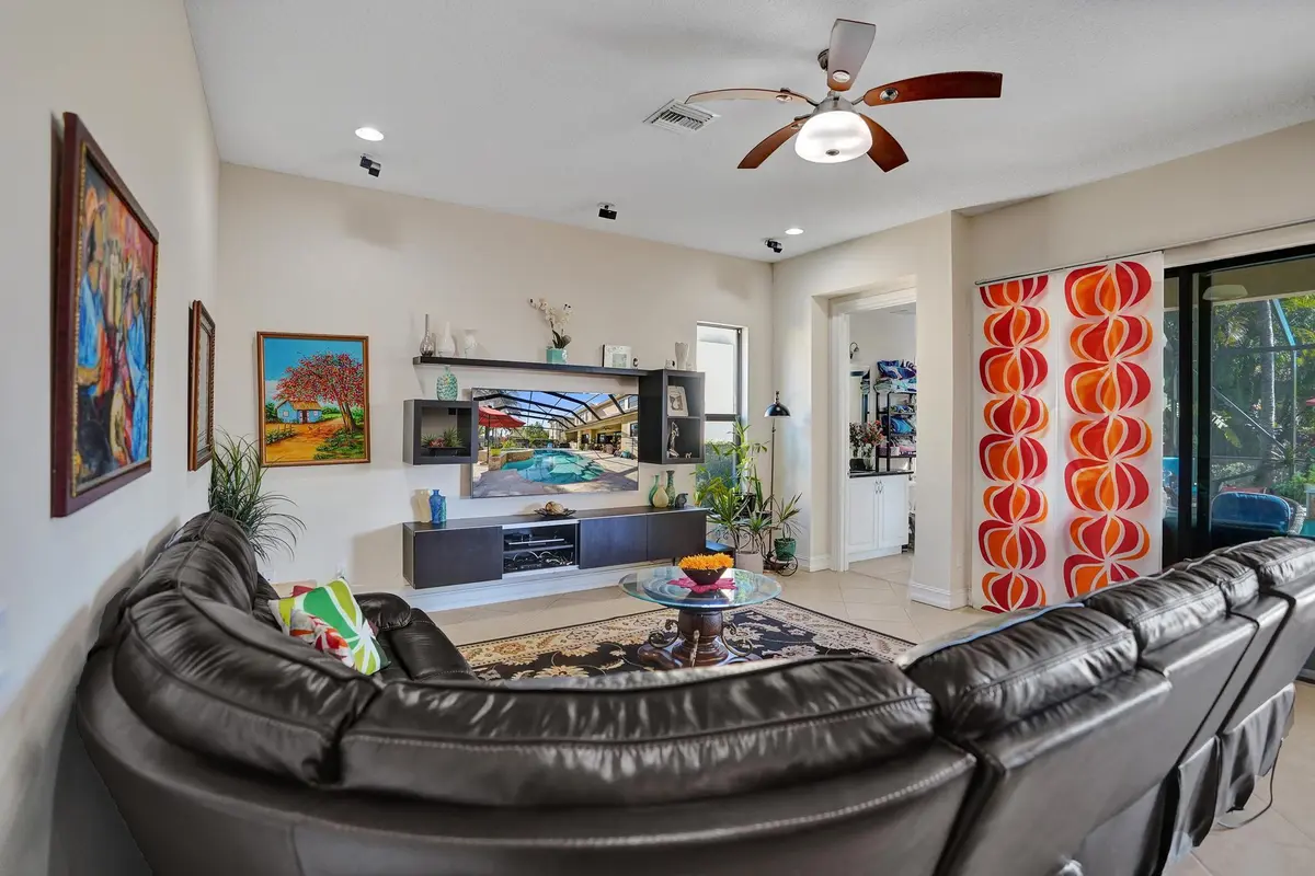 Family Room at 16610 Gateway Bridge Drive, Delray Beach