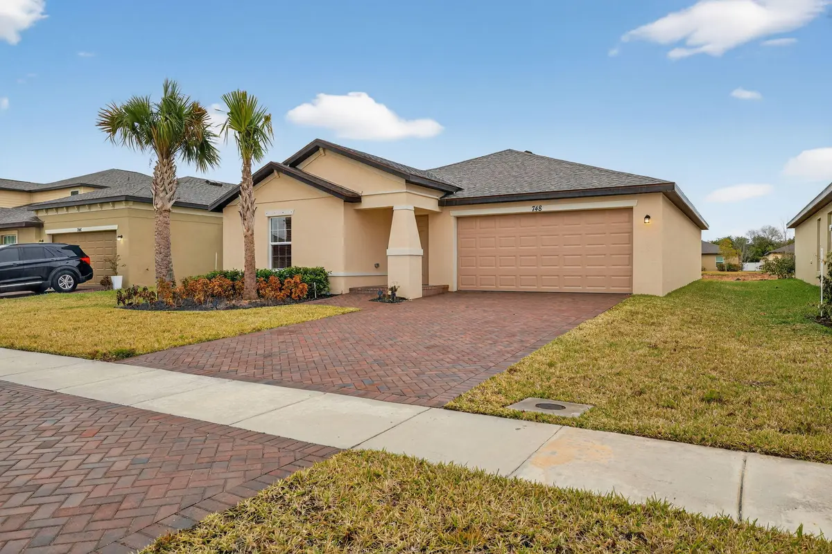 Front of House - side view at 748 Carlyle Way, Fort Pierce