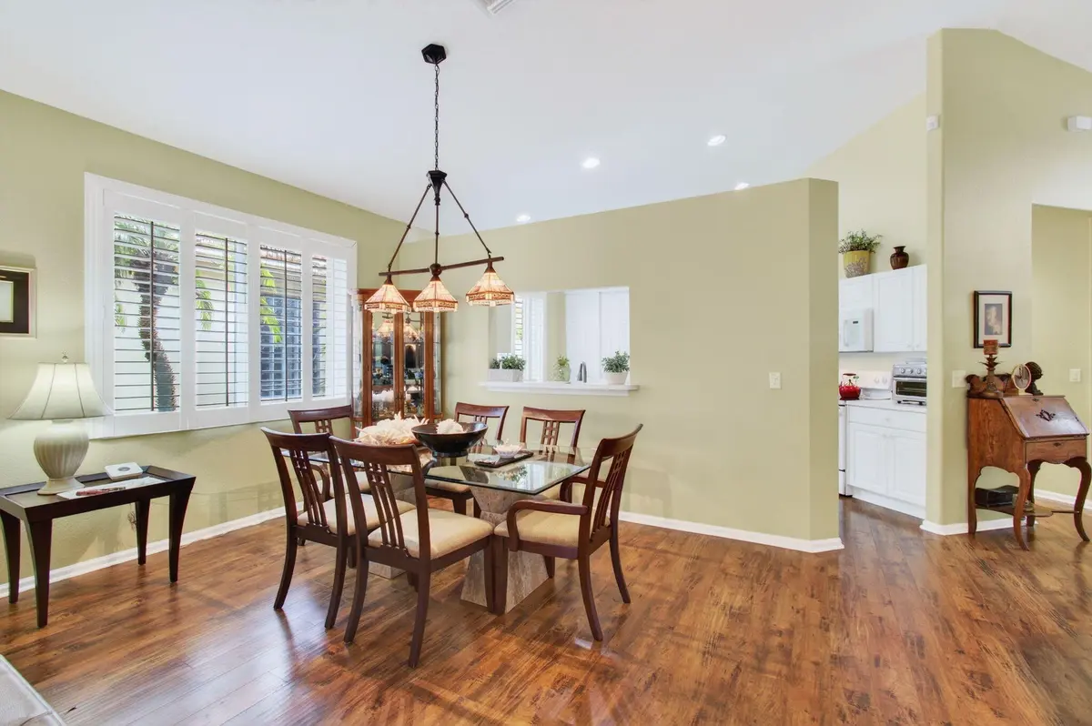 Dining Area w Pass Thru at 9657 Great Egret Court, West Palm Beach