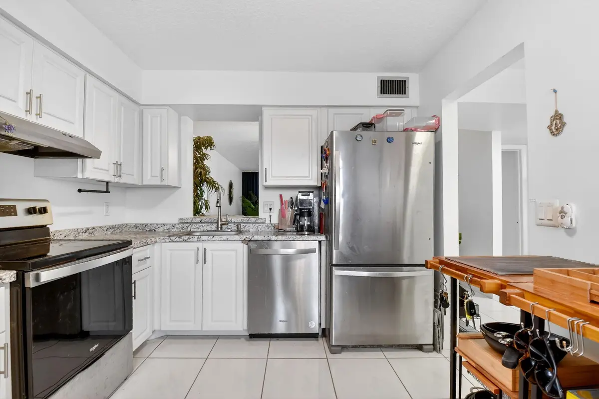 Updated Kitchen at 14723 Cumberland Drive 308, Delray Beach