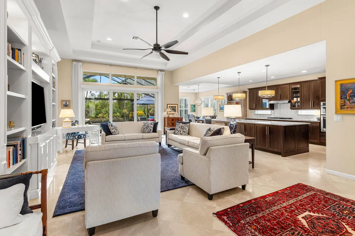 Great Room at 296 Carina Drive, Jupiter