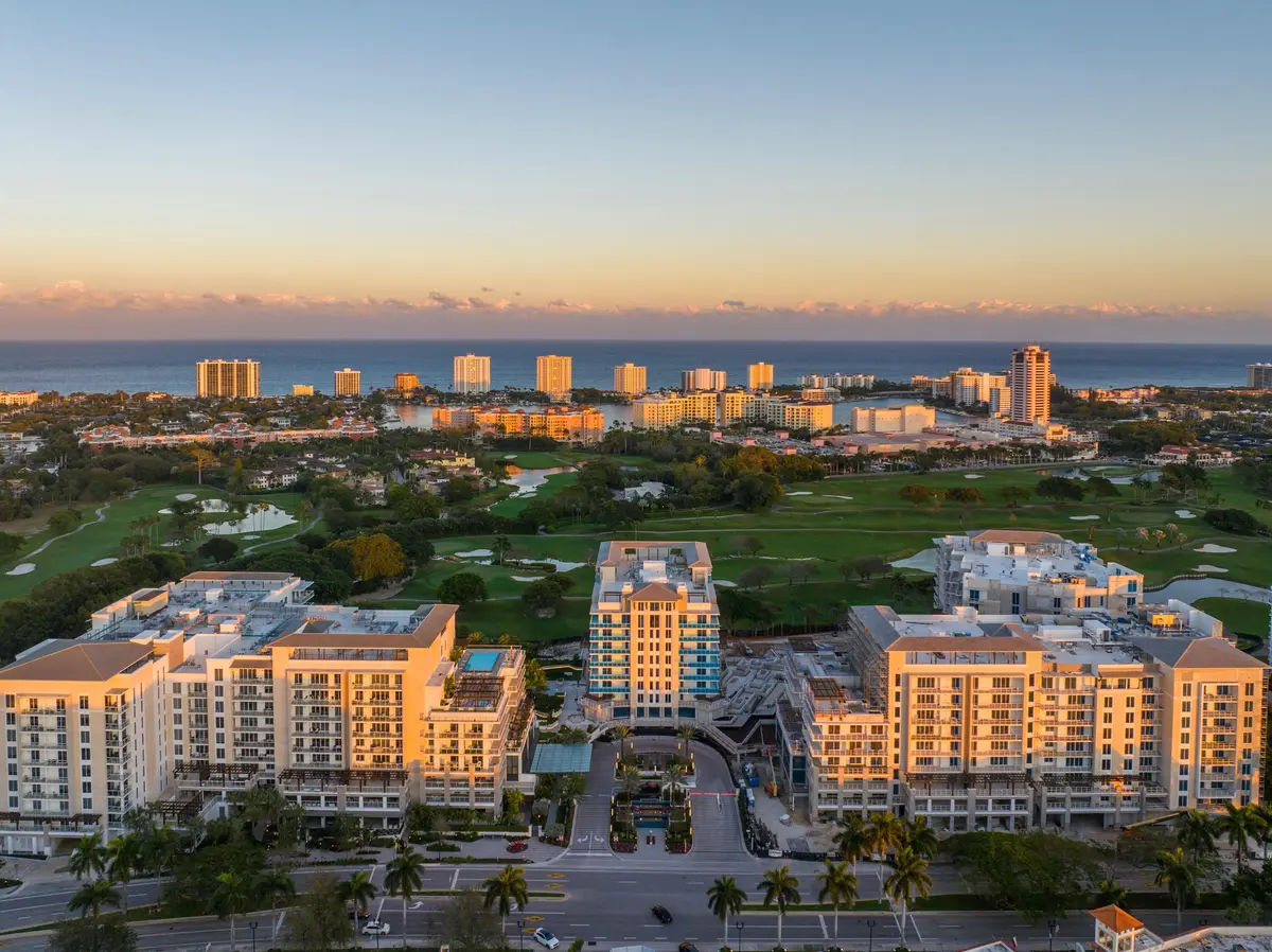 Sunsets over Alina Residences at 210 SE Mizner Boulevard 603, Boca Raton