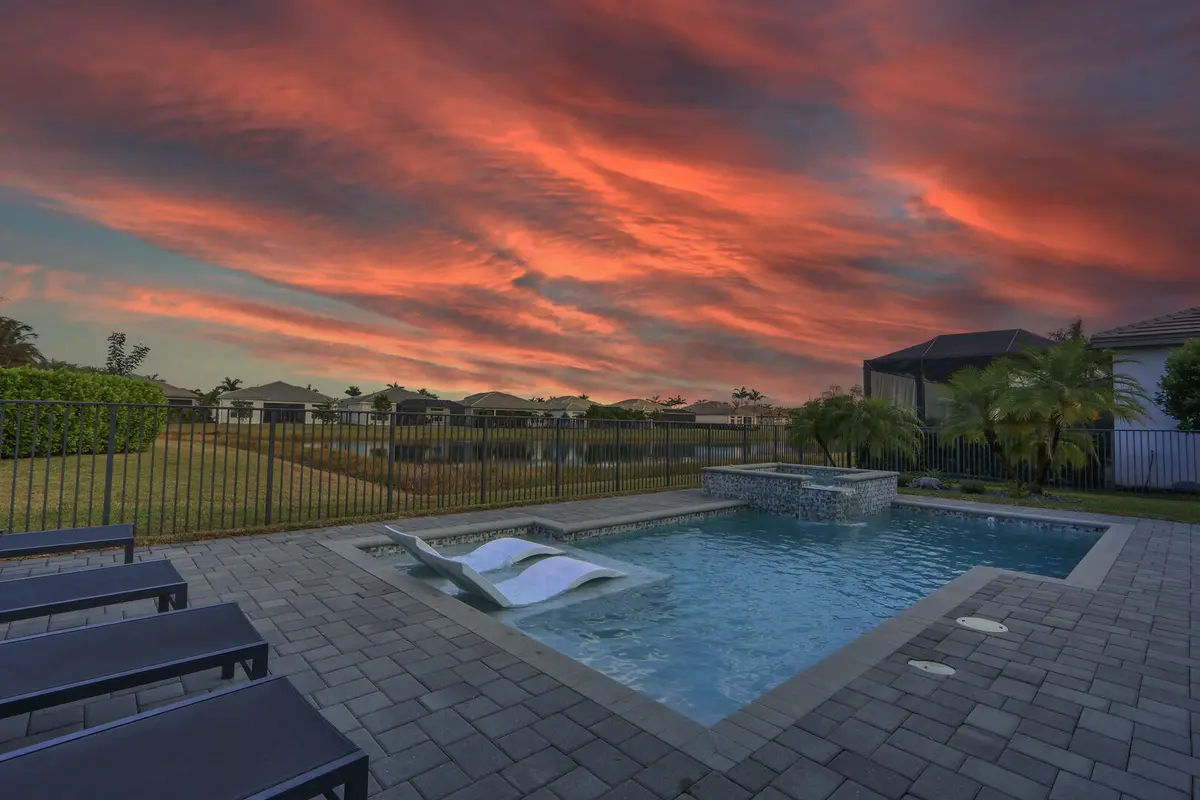 Backyard at 12752 Veneto Springs Drive, Boynton Beach