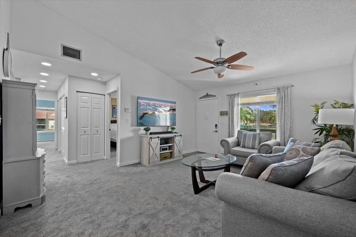 Living Room at 6552 Chasewood Drive F, Jupiter