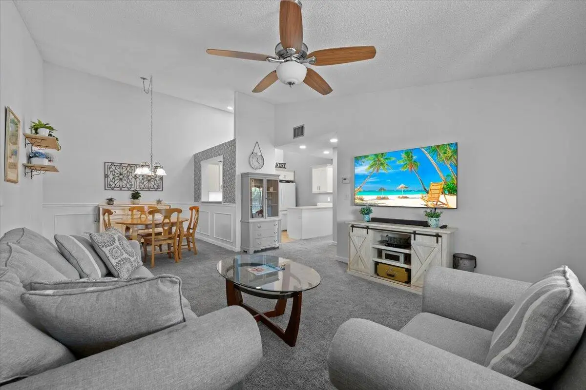 Living Room at 6552 Chasewood Drive F, Jupiter