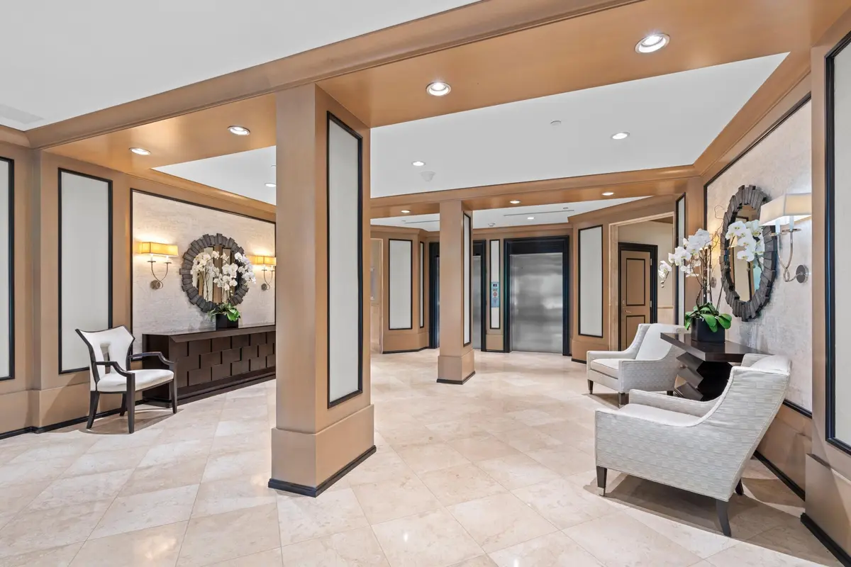 Lobby with Elevator at 2500 S Ocean Boulevard 3 A 4, Palm Beach