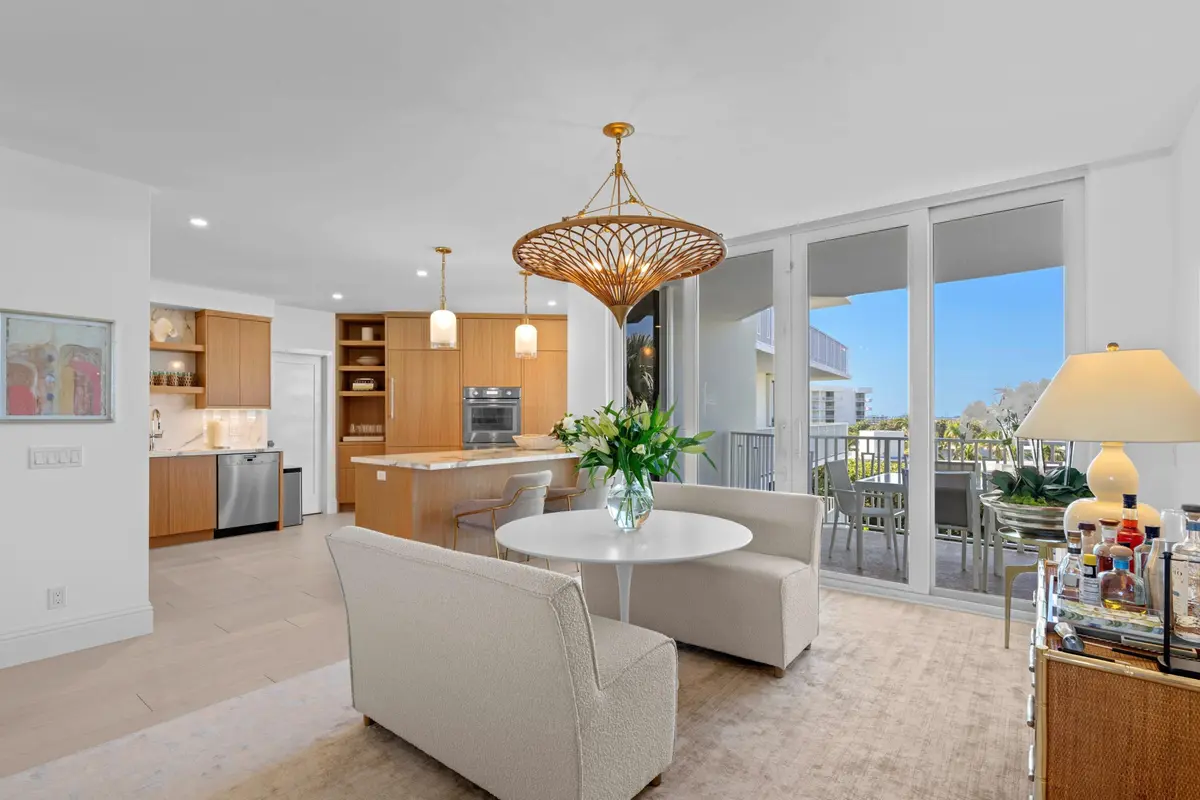 Dining Area at 2500 S Ocean Boulevard 3 A 4, Palm Beach