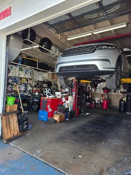 US 1 tire inside at 3198 S Dixie Highway, Miami