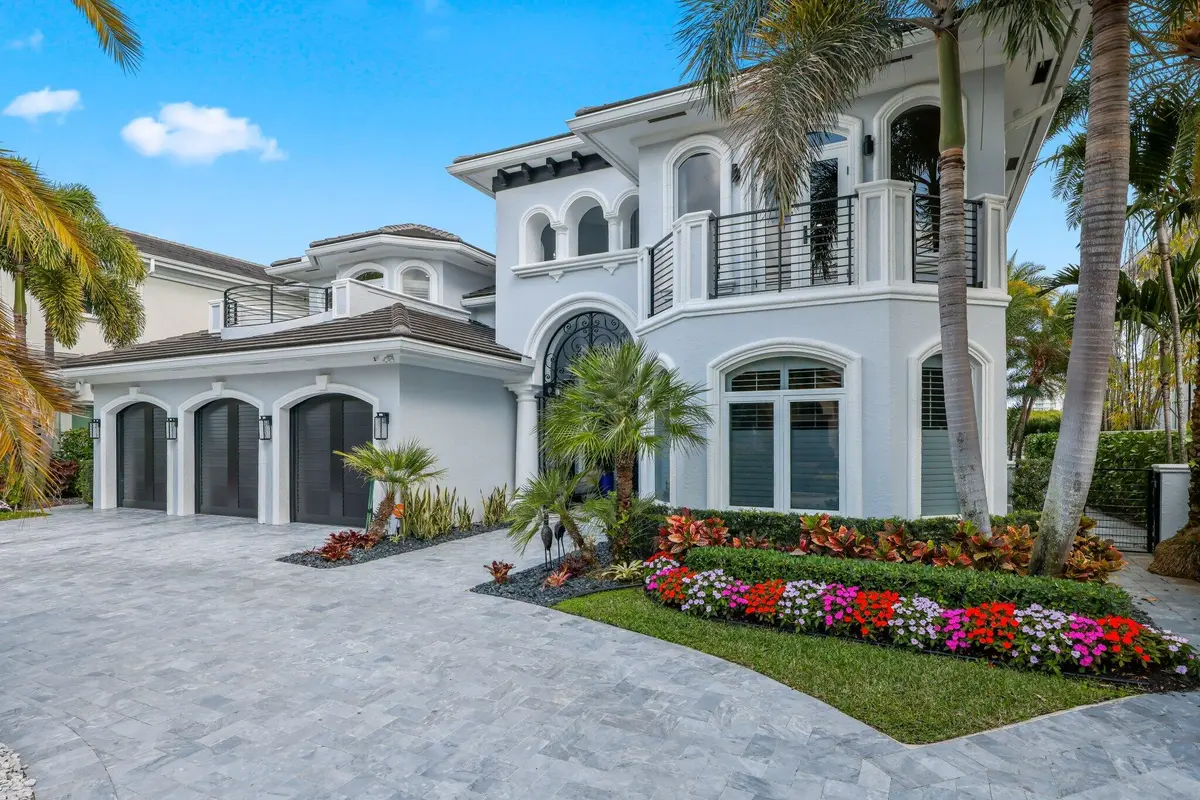 Exterior front at 7188 NE 8th Drive, Boca Raton