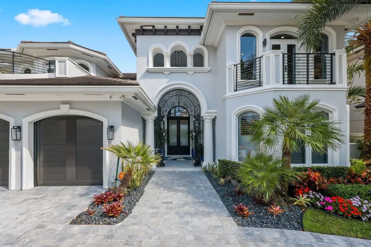 Exterior front at 7188 NE 8th Drive, Boca Raton