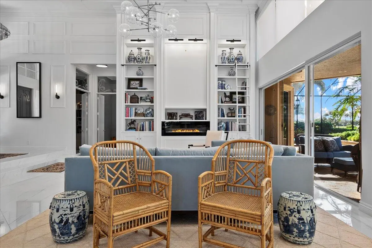 Living Room at 1338 Breakers West Boulevard, West Palm Beach