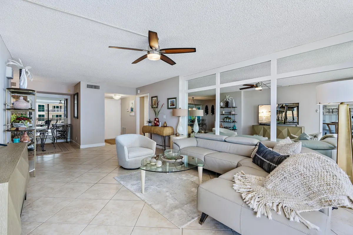 Main Living Area at 3400 N Ocean Drive 1004, Singer Island