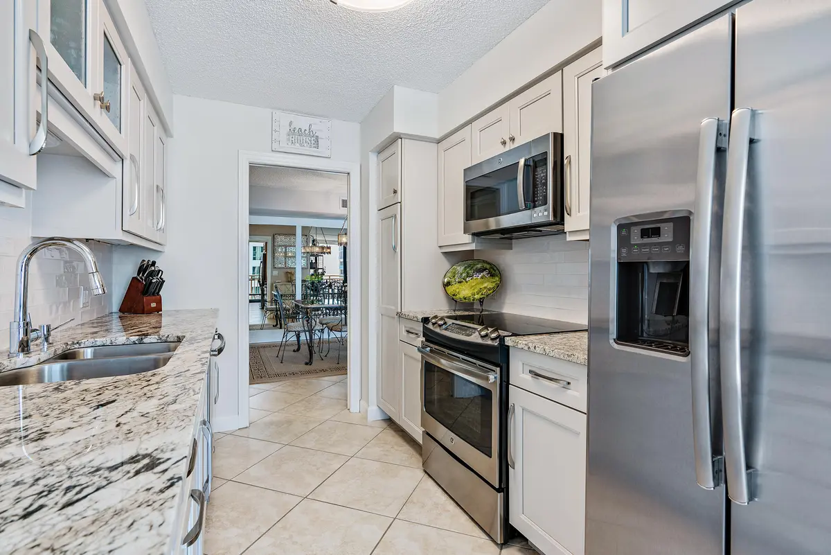 Kitchen at 3400 N Ocean Drive 1004, Singer Island
