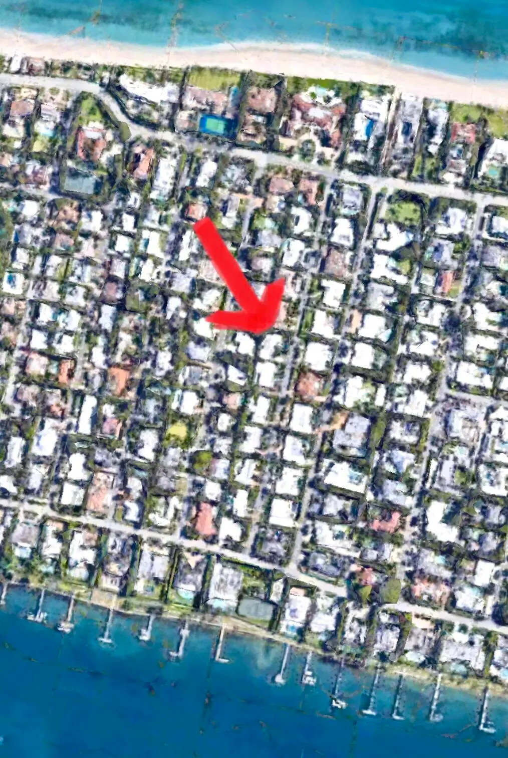 Ocean to Lake Middle Block at 241 List Road, Palm Beach