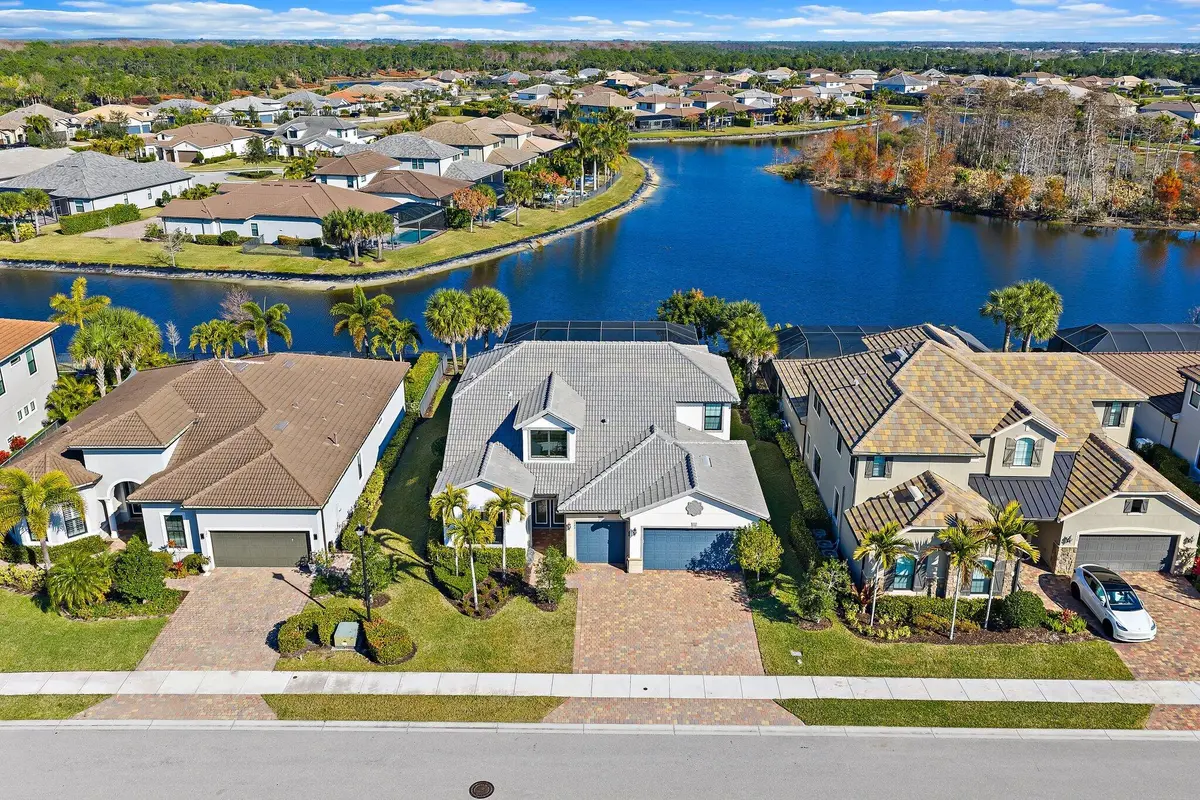 Aerial at 125 Indigo River Point, Jupiter
