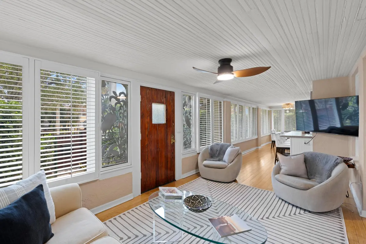 Family/Florida room at 5503 N Flagler Drive, West Palm Beach