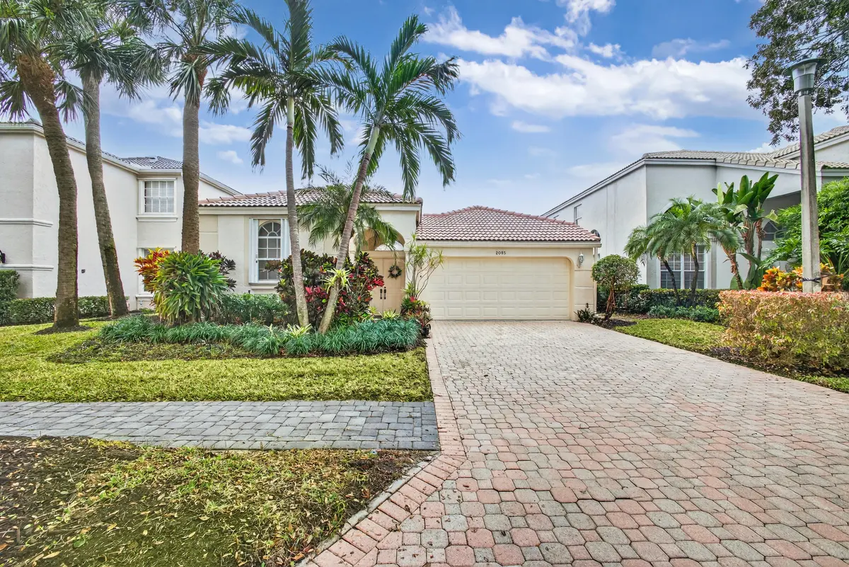 FRONT EXTERIOR at 2085 Chagall Circle, West Palm Beach