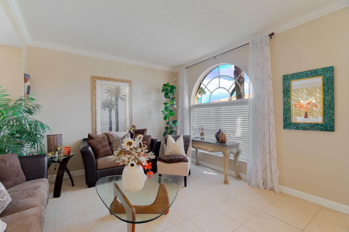 Living Room at 3887 Hamilton Key, West Palm Beach
