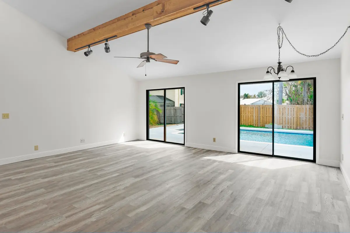 Living room of main home at 5666 SE Matousek Street, Stuart