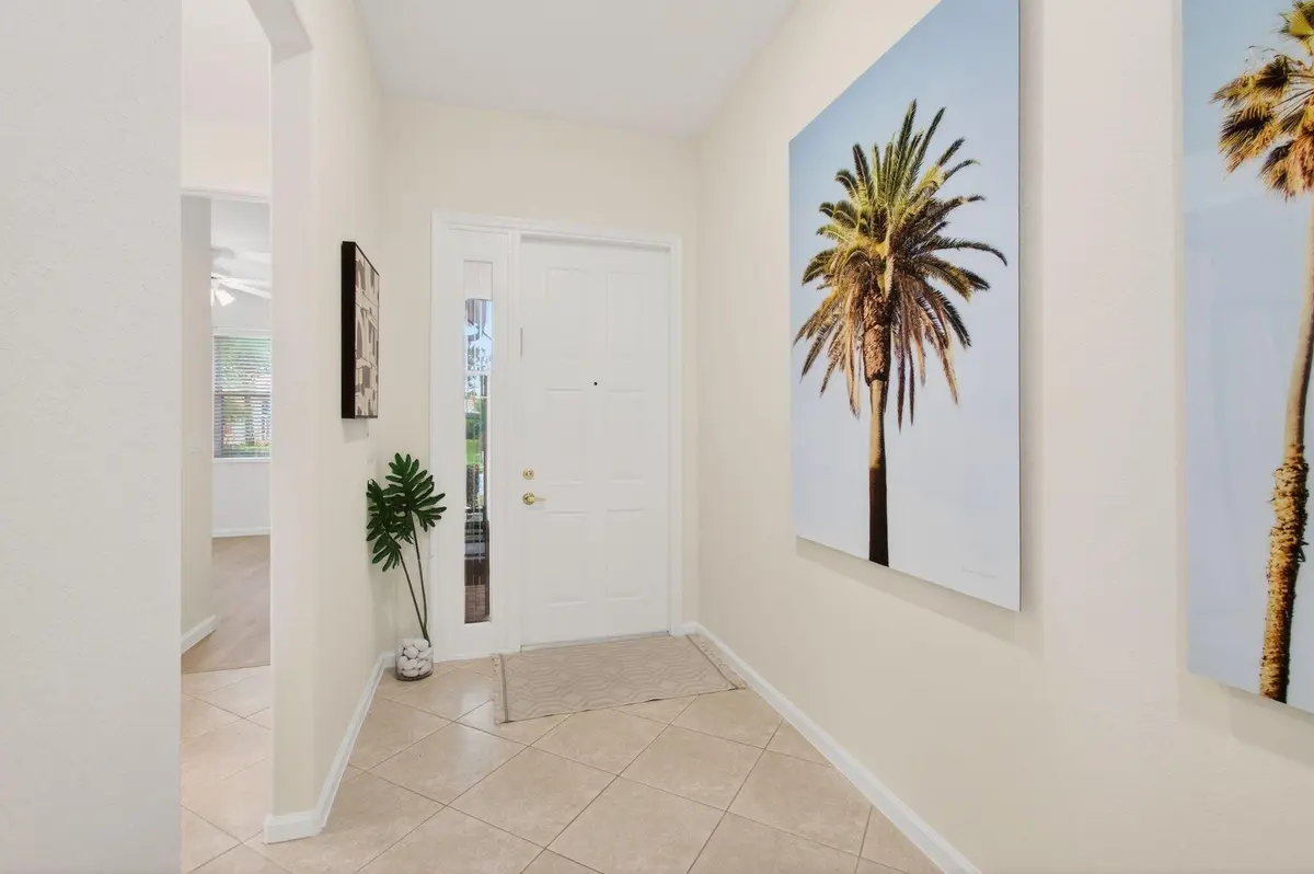 Dramatic Hallway at 2320 Sapphire Circle, West Palm Beach
