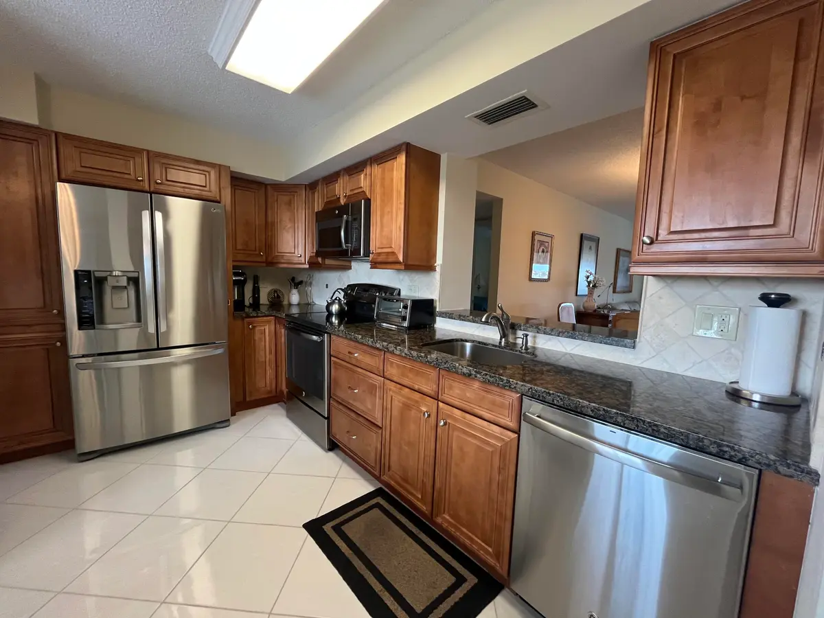 Kitchen at 7370 S Oriole Boulevard #603, Delray Beach