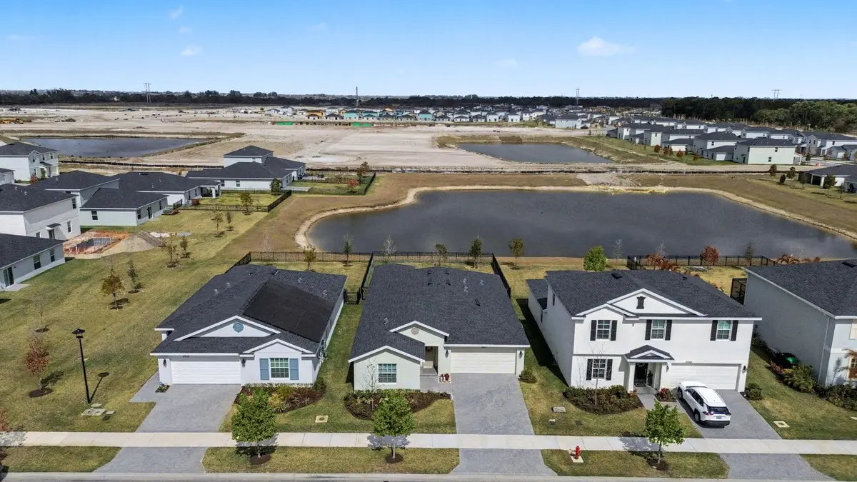 Aerial Front at 10971 NW Middle Stream Drive, Port St. Lucie