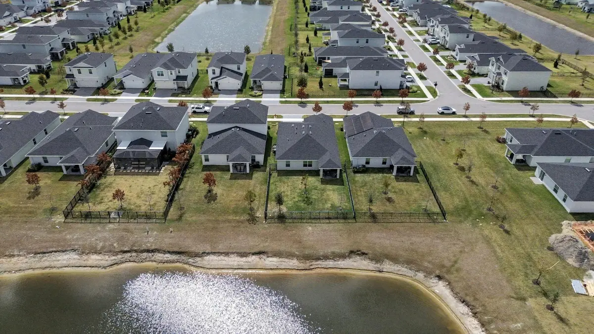 Aerial Rear at 10971 NW Middle Stream Drive, Port St. Lucie