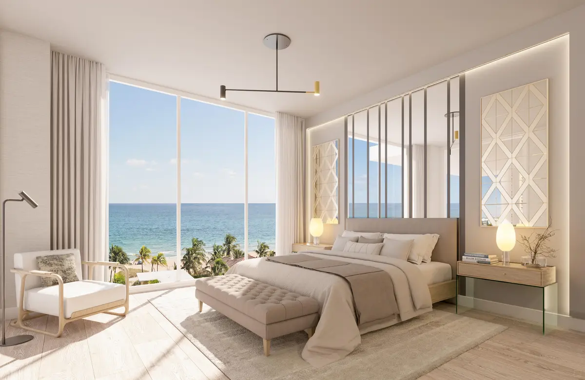 Primary Bedroom at 305 Briny Avenue 805, Pompano Beach