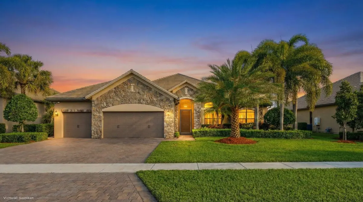 Sunset at 4404 Siena Circle, Wellington