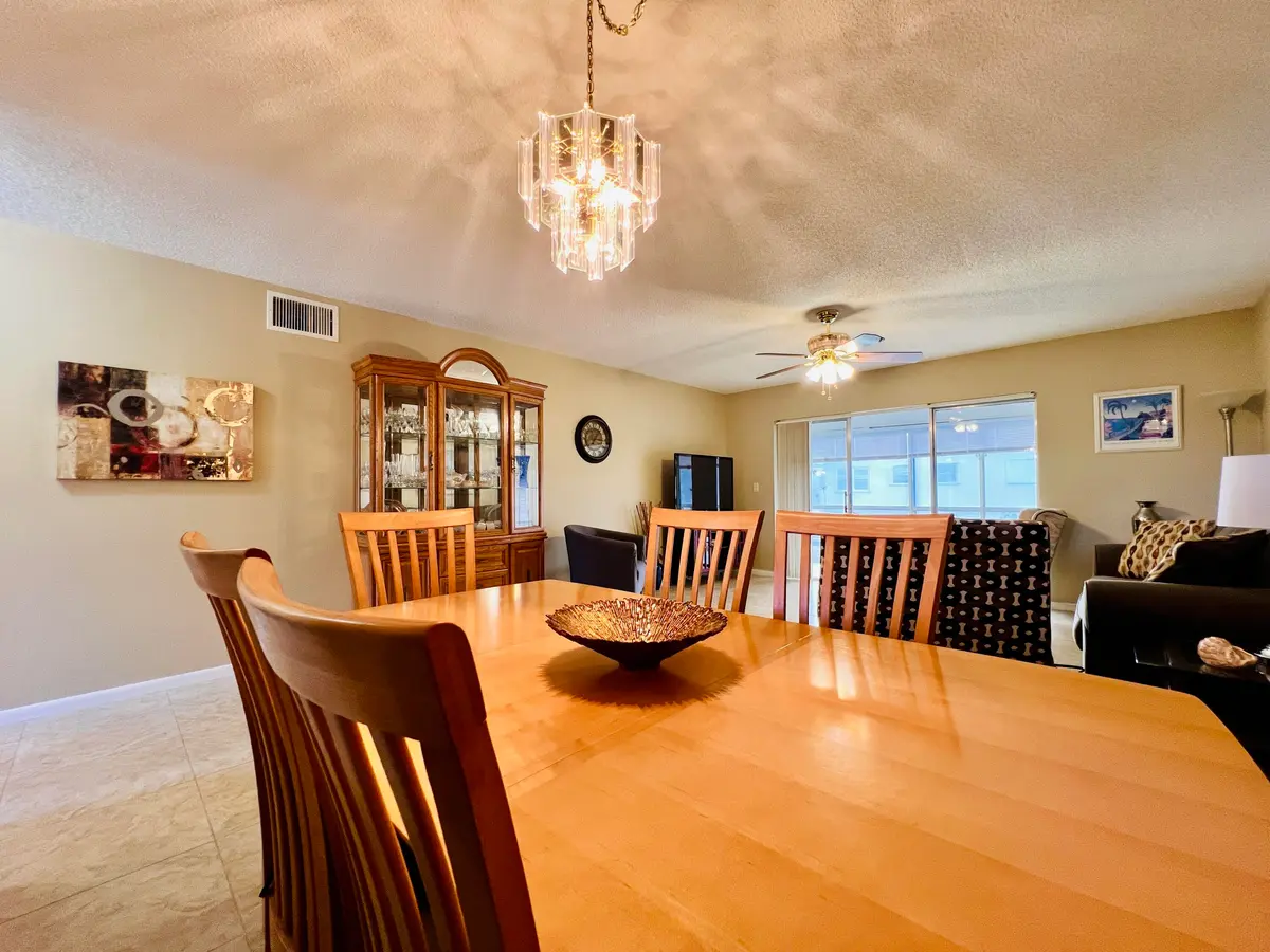 Dining Area to Living at 203 Oxford 500, West Palm Beach