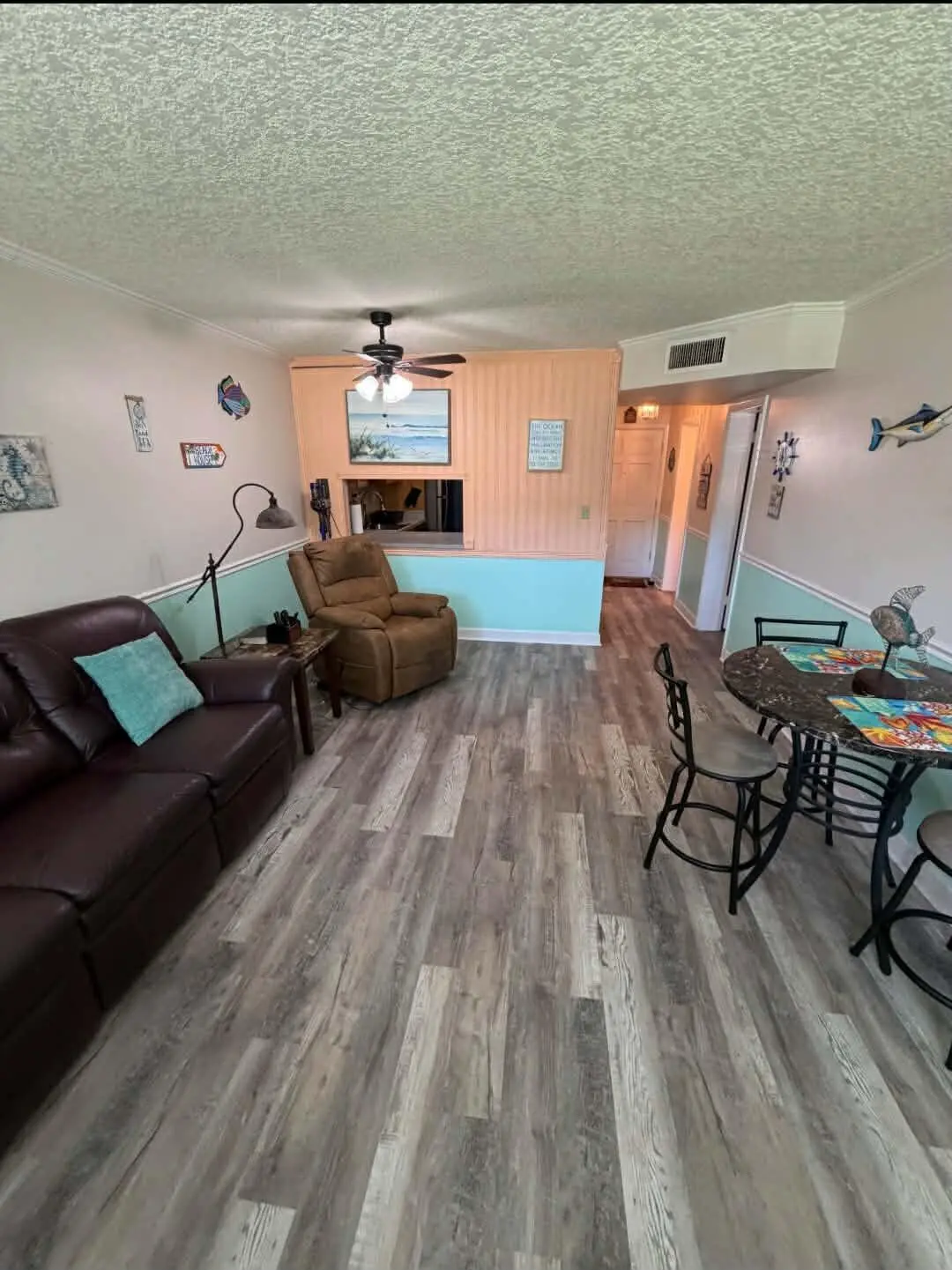 living room 1 at 2770 S Garden Drive 107, Lake Worth Beach