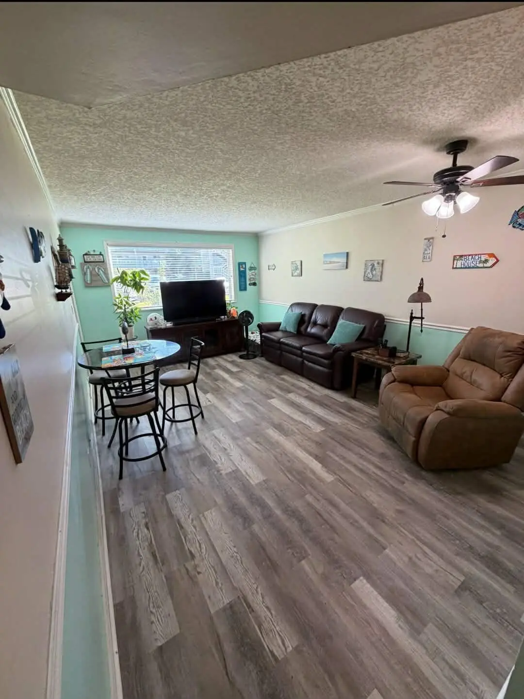 living room at 2770 S Garden Drive 107, Lake Worth Beach