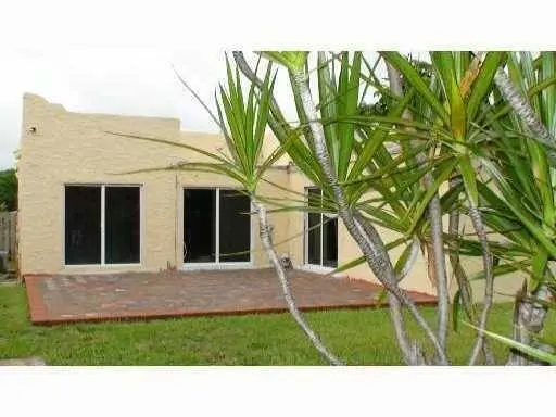 Rear patio at 619 37th Street, West Palm Beach