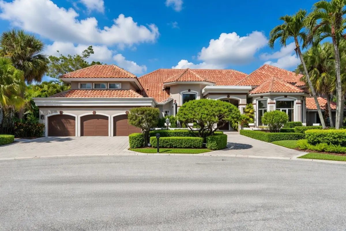 Front Entrance at 17079 Darlington Court, Boca Raton