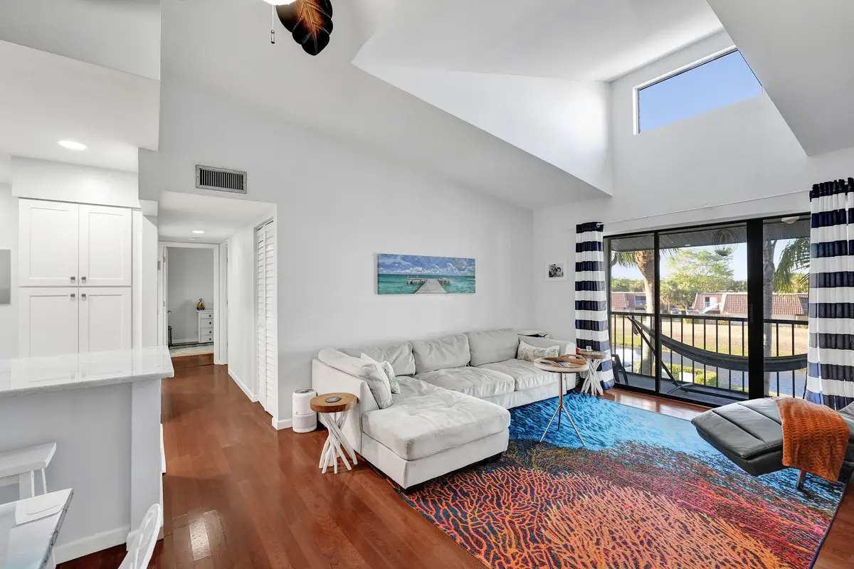 Living Room at 1008 Green Pine Boulevard D3, West Palm Beach